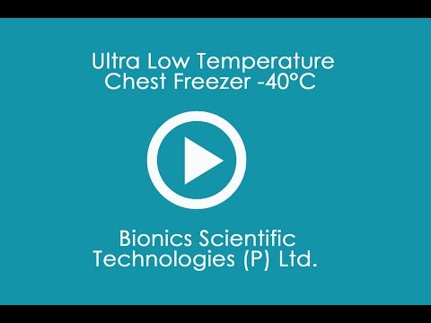 Ultra low temperature chest freezer - 40 degree c