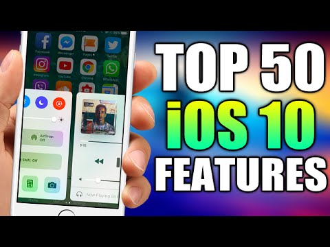 TOP 50 New iOS 10 Features