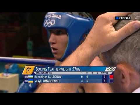 2008 08 15 Vasyl Lomachenko vs Bohodirion Sultanov