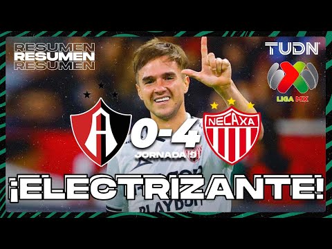 Highlights and goals | Atlas 0-4 Necaxa | Liga MX - CL2025 J9 | TUDN