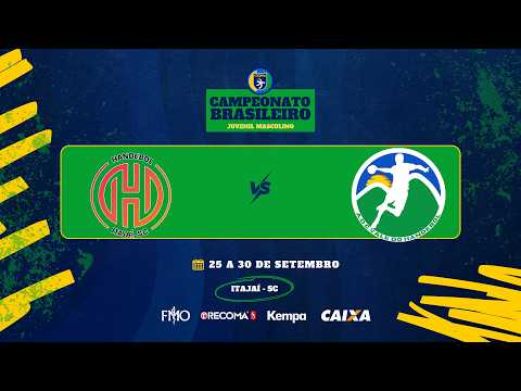 Campeonato Brasileiro Juvenil Masculino: Itajaí/Univali-SC - Indaial-SC [TRANSMISJA, LIVE]