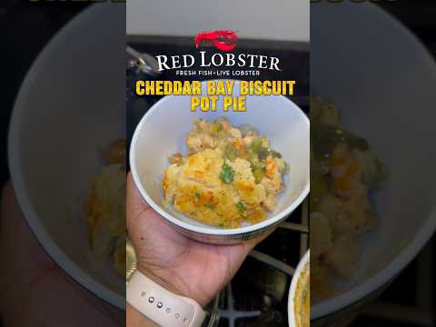 You NEED to Try This!! Cheddar Bay Biscuit Pot Pie