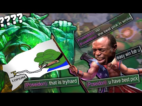 YMIR ABSOLUTELY BREAKS 10 STAR POSEIDON! DELUSIONAL?!?!  - Masters Ranked Duel - SMITE