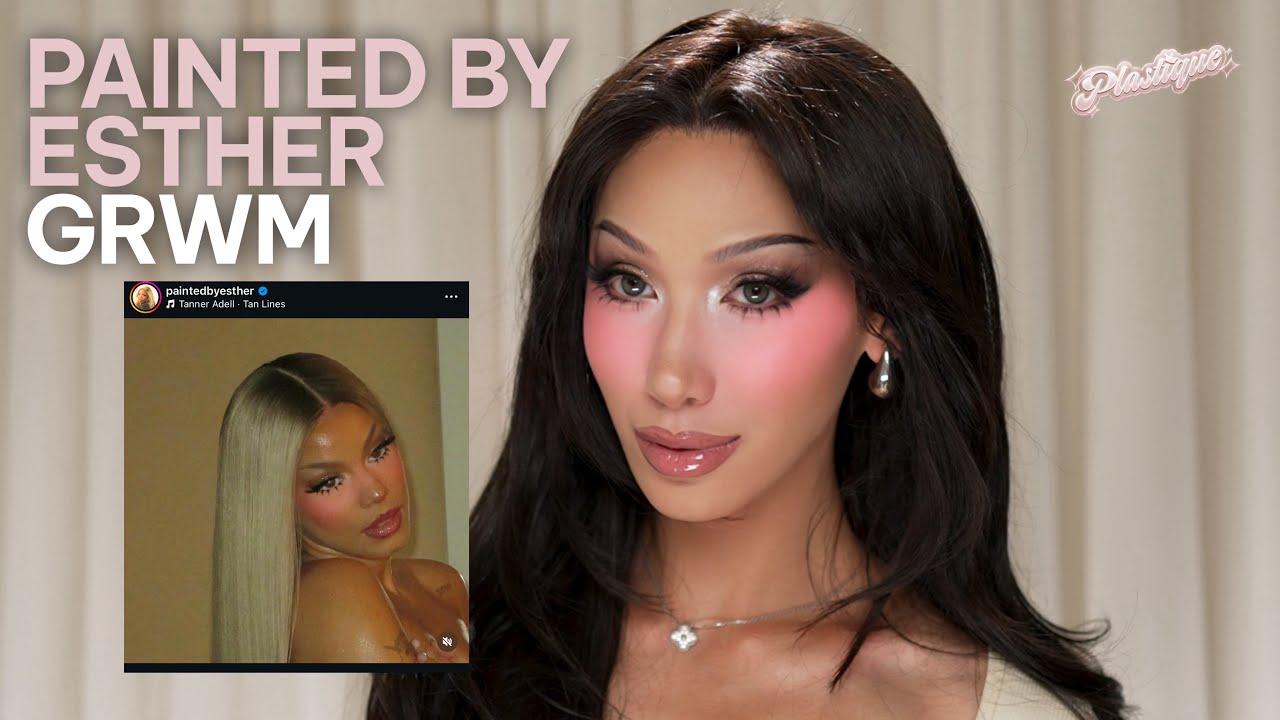 Plastique Tries “Painted by Esther” Undereye Blush Makeup | Tips for Beginner Drag Queens