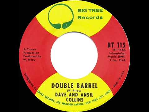 1971 HITS ARCHIVE: Double Barrel - Dave & Ansil Collins (mono 45--#1 UK hit)