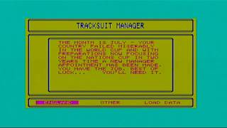 ZX Spectrum Vega Games - Tracksuit Manager