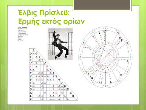 Γεύσεις Αστρολογίας: Ο Εκτός Ορίων Ερμής στο Ωροσκόπιο του Έλβις Πρίσλεϋ