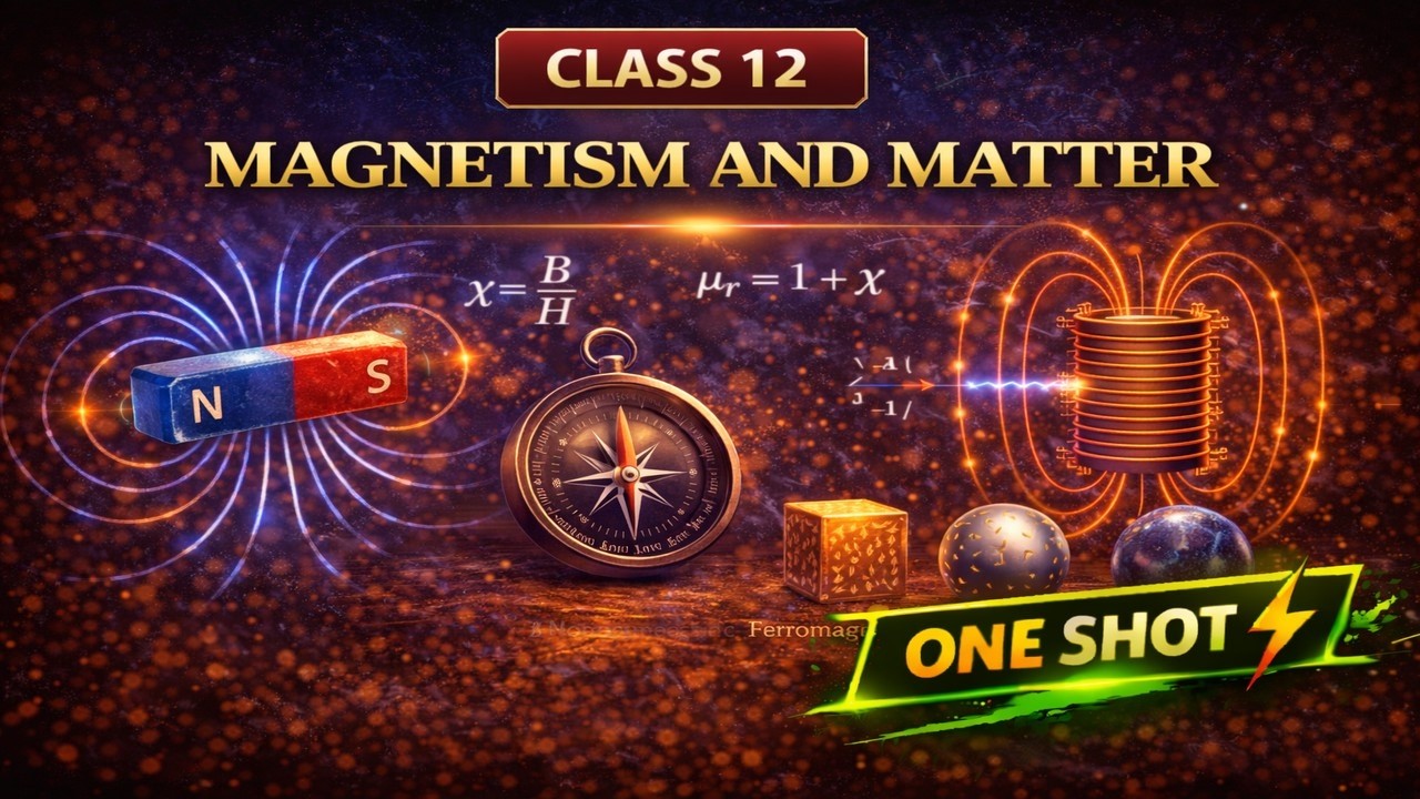CBSE Class 12 || Physics || Magnetism and Matter || Animation || in English