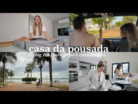 Viagem pra pousada, vamos nos mudar?, sofá novo, cozinhando e descanso