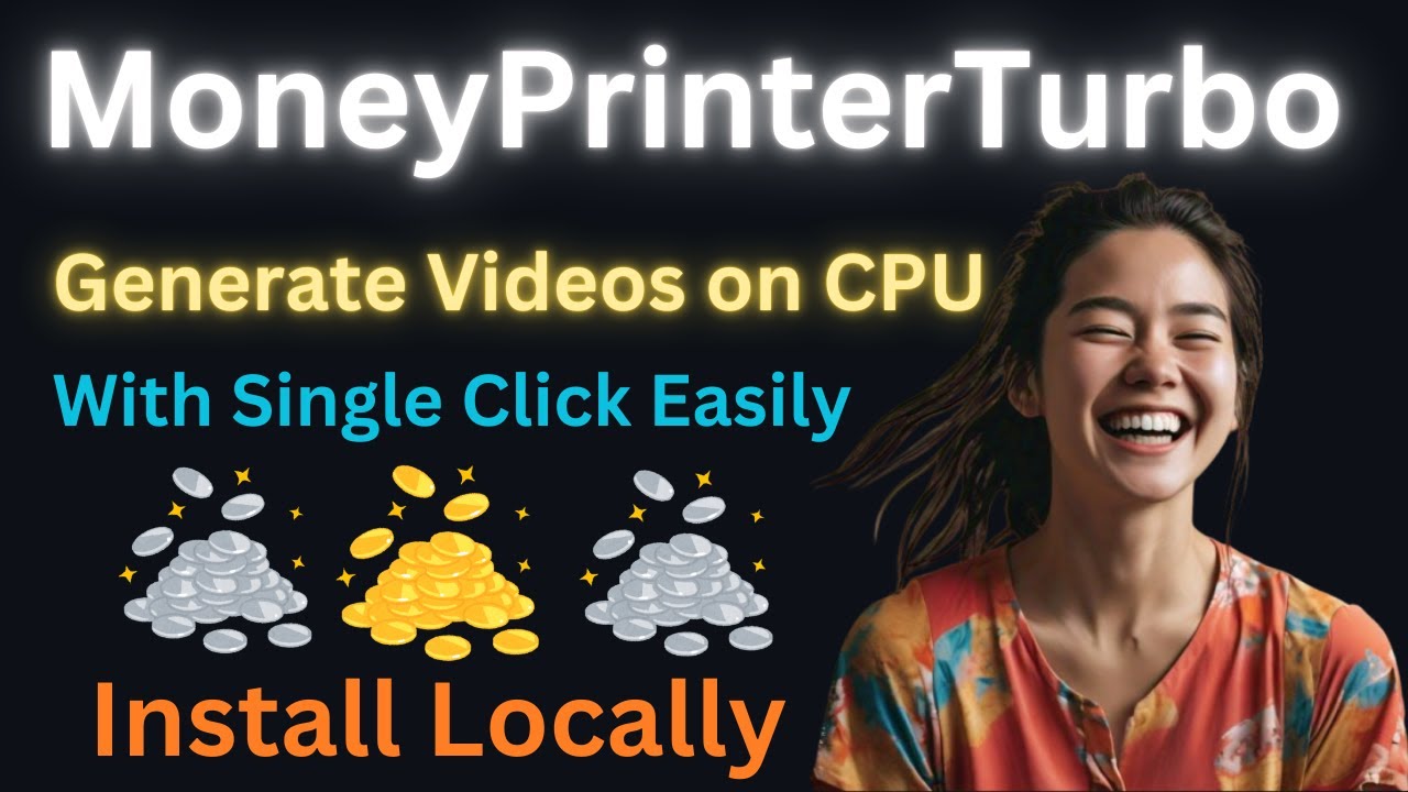Install MoneyPrinterTurbo Locally - Generate Videos with One Click Using AI on CPU