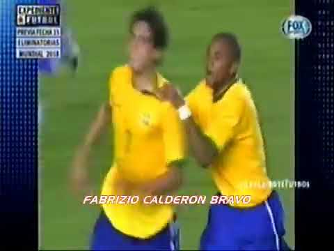Brasil 5 Ecuador 0  Eliminatorias Sudafrica 2010