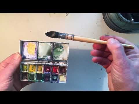 Beginners Guide (Part 2) to Watercolor Paints, Palettes and Brushes