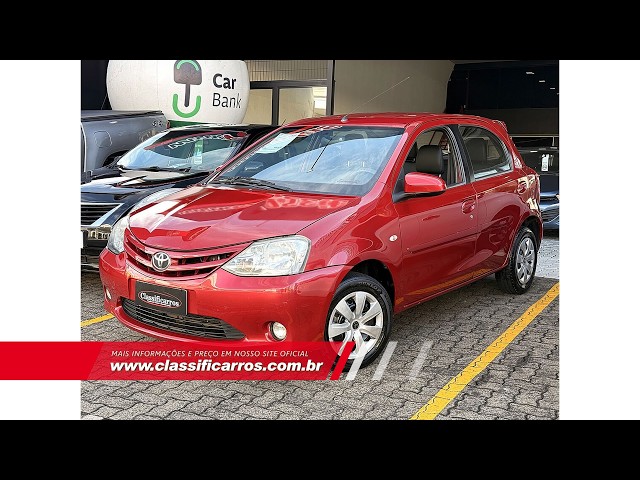 Vídeo TOYOTA ETIOS 1.5 XS 16V FLEX 4P MANUAL