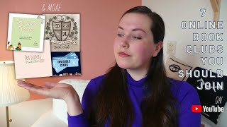 7 online book clubs you should join on Booktube 📕 | Book Club Recommendations