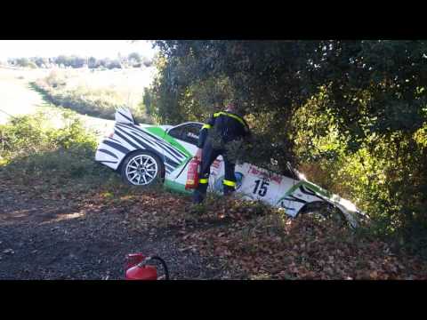 crash RALLYDAY POMARANCE 2015 mitsubishi EVO IX