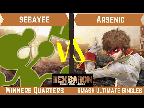 Rex Baron 9 Winners Quarter Finals - sebayee (Mr. Game & Watch) Vs. Arsenic (Joker)