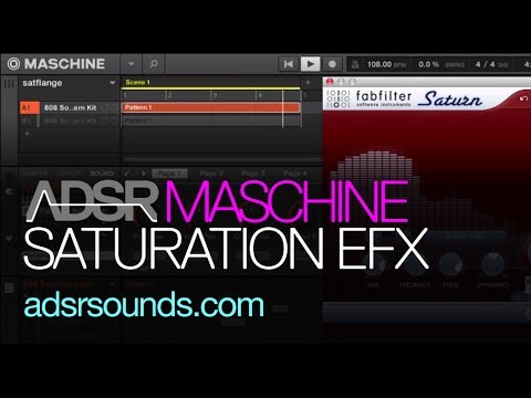 Maschine 2 - Saturation/Flanger Effects In-Depth feat. Fabfilter Saturn - How to Tutorial