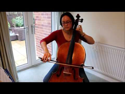 Cello 6 months on - The Peanut Vendor by M Simons Grade 3 ABRSM
