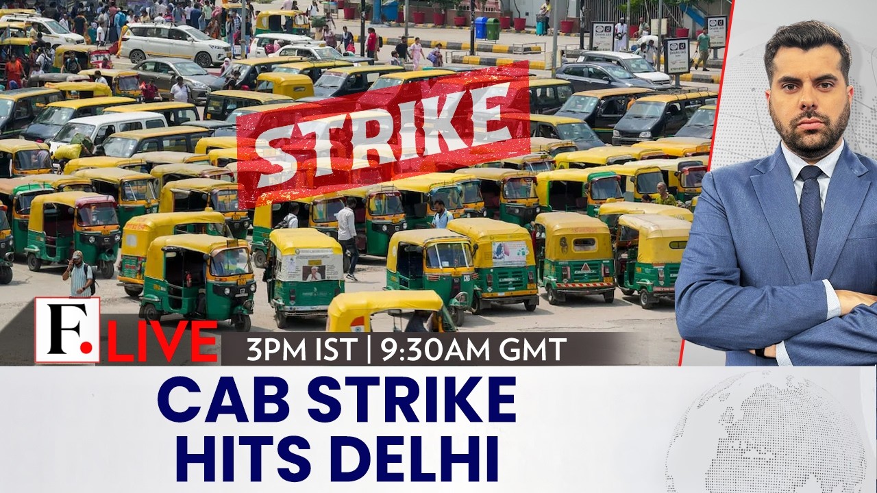 LIVE: Delhi-NCR Braces For Travel Disruptions Until May 23 Amid Strike by Cab Services | Firstpost