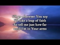 Sixteen Cities - Walk on Water (Lyrics) 