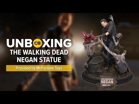 'The Walking Dead' Negan Resin Statue UNBOXING