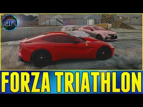 Forza Horizon 2 Online : Top Gear Challenge - FORZA TRIATHLON!!!