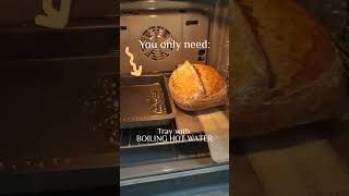 How to bake sourdough bread without Dutch Oven: open bake method