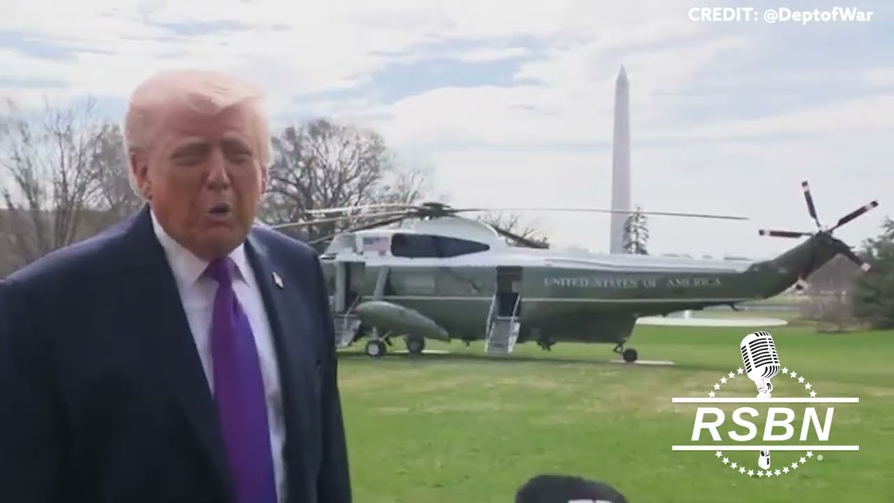WATCH: President Trump Speaks to Press Before His Trip to Ohio and Kentucky - 03/11/26