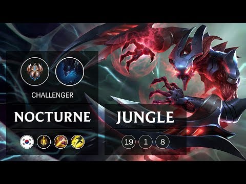 Nocturne Jungle vs Camille - KR Challenger Patch 9.1