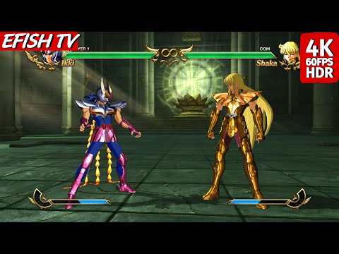 Phoenix Ikki vs Virgo Shaka (Hardest AI) - Saint Seiya: Soldiers' Soul