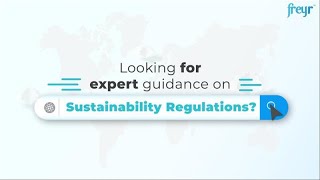 Looking for expert guidance on Sustainability Regulations