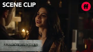 Shadowhunters | Season 2, Episode 11: Izzy Begs Raphael For A Bite | Freeform