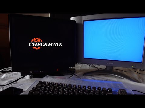 Checkmate IPS Monitor Power On First Look