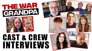 Cast & Crew Interviews - The War with Grandpa - Laura Marano, Oakes Fegley, Robert Deniro & More!!!