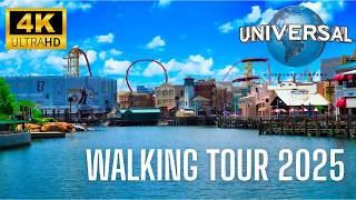 Universal Studios Florida 2025 in 4K 60FPS | Walking Tour + Rides POV & Park Vibes