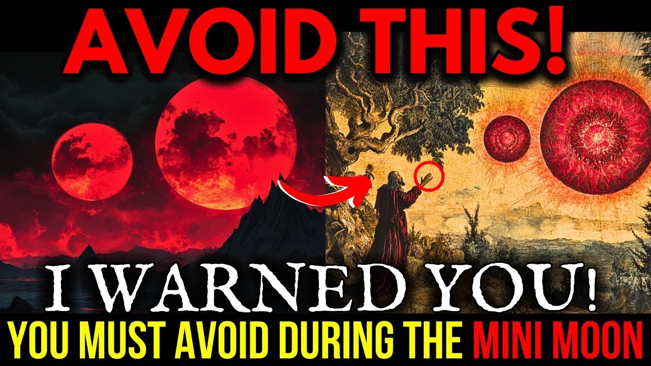 CAUTION! During The MINI MOON You Must AVOID These Anti-Spiritual Things