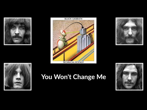Black Sabbath - You Won't Change Me (lyrics)