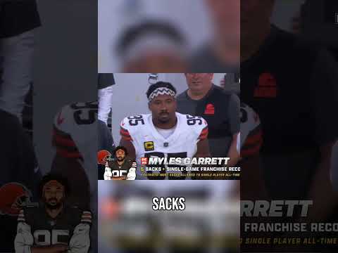 Myles Garrett HEATED after Browns WASTE 5 Sack Game