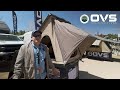 Overland Vehicle Systems LD TMON 2 Person Clamshell Aluminum Hard Shell Roof Top Tent