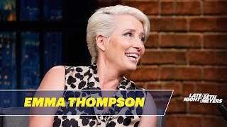 Emma Thompson&#39;s Family Threatened to Kick Her Out of Their House
