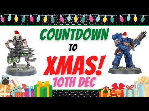 Necron Immortals Vs Space Marine Heavy Intercessors - Countdown to Xmas - 10th Dec - Warhammer 40k