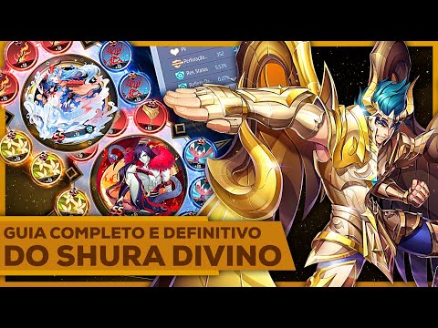♑✍🏻 GUIA COMPLETO E DEFINITIVO - SHURA DIVINO: A METRALHADORA AMBULANTE !! ✍🏻♑