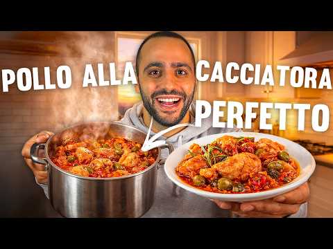 IL POLLO ALLA CACCIATORA PERFETTO