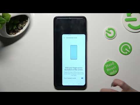 How to Enter & Exit One Handed Mode on a HONOR X7A - Improving Accessibility