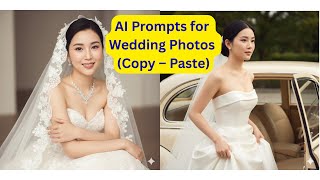 Gemini AI Wedding Photo Prompts You Can Copy + Paste (100% Free!)