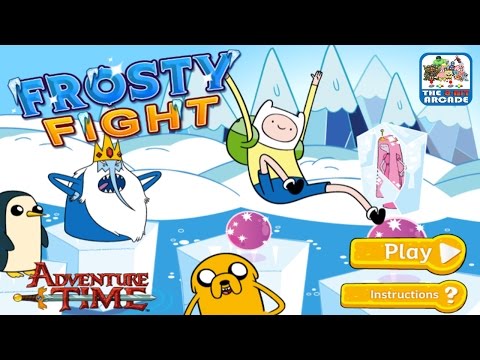 Adventure Time: Frosty Fight - Save All The Princesses From Ice King (Cartoon Network Games) Video