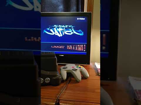 Mr. Backup (Z64) for the N64 in action