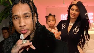 Tyga REACTS To Kylie Jenner’s “Rise &amp; Shine” Sing Along To Baby Stormi!