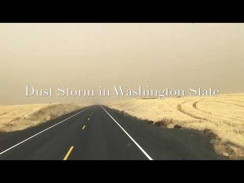 Dust Storm in Washington State