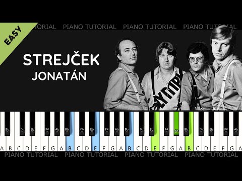 Olympic - Strejček Jonatán (piano tutorial | noty | MIDI | české písničky)